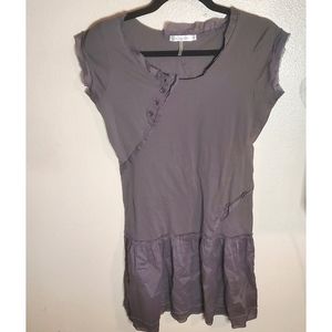Mur Mur gray asymmetrical dress medium